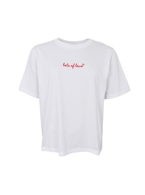 BCLOVE Kurzarm-T-Shirt – Weiß