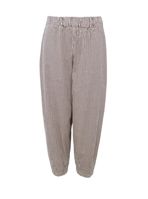 BCALLY Barrel Pants - Creme