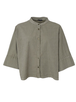 BCALLY weites Hemd – Army