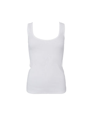 BCVIBS Rippstrick-Tanktop – Off-White
