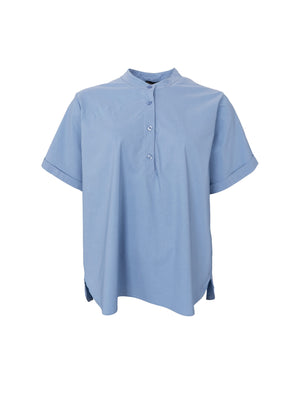 BCDAVINA Hemdbluse - Dust Blue
