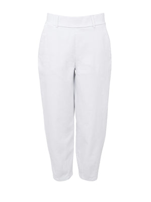 BCDENICE Denim Barrel Hose - Weiß
