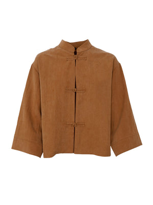 BCMOON Hemdbluse - Camel