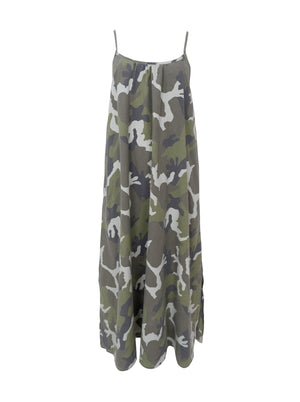 BCMINNA Trägerkleid - Camouflage