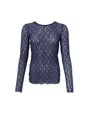 BCCECILY Spitzenbluse - Navy