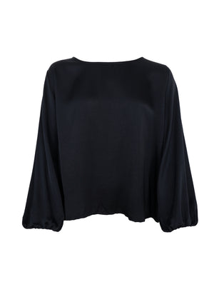 BCMABEL ls Bluse - Schwarz