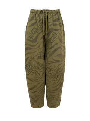 BCOFELIA Barrel-Pants – Army