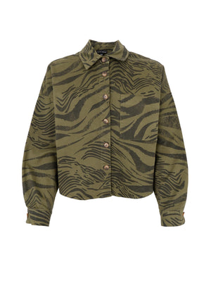 BCOFELIA Hemdjacke - Army