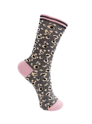 BCLeo Socke - Grauer Glitzer