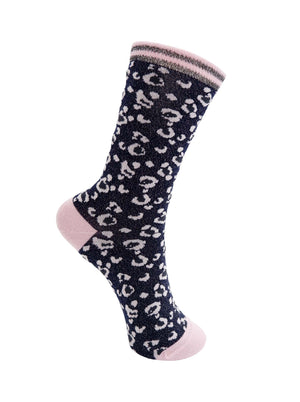 BCLeo Socke - Navy Rose