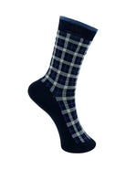 BCHIGHLAND  sock - Navy - Black Colour