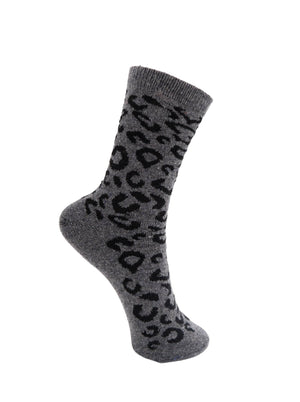 BCKALEEN Wollsocken - Graumeliert