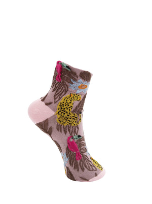 BCELKE Tiersocke - Dust Rose