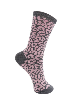 BCSHAWNA Lurexsocken - Dunkelgrau
