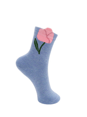 BCKALEA Blumensocke - Blau