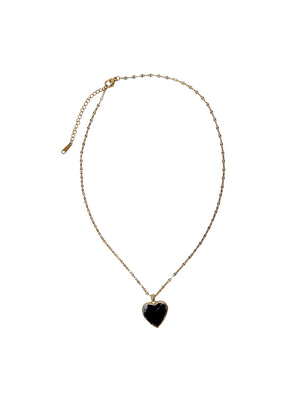 BCTESS Amulettkette - Schwarz/Goldfarben