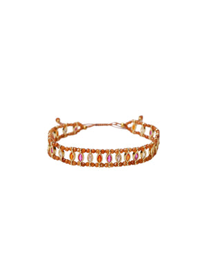 BCGERALDINE Armband - Kaffee