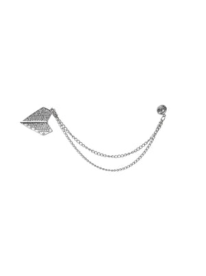 BCPYRAMIDE Brosche Pin-Set - Silberfarben