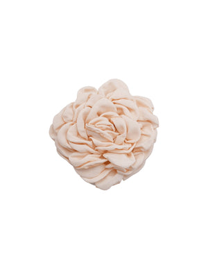 BCVILLA Blumenbrosche – Creme