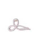 BCYADE bow hair claw - Lt. Pink - Black Colour