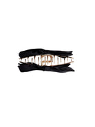 BCAMANDA bow hair claw - Black - Black Colour
