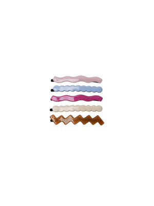 BCVAIA Haarnadeln, 5er Set - Beige Combi