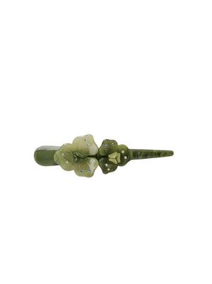 BCALINEA Blumenhaarspange - Grün