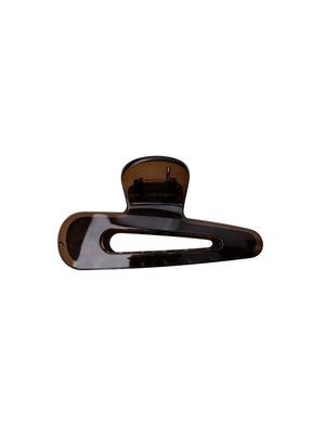 BCZION transparente Haarspange - Kaffee