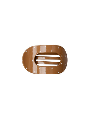 BCMILLA glänzende Haarspange – Nougat