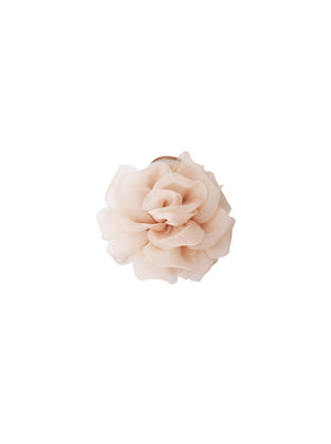 BCGLASSY Blumen-Haarspange - Beige