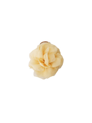 BCGLASSY Haarspange Blume – Gelb