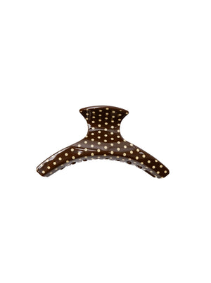BCMAZE Haarkralle - Brown Dot