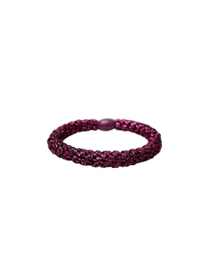 BCKALLY elastisch - Karminroter Glitzer