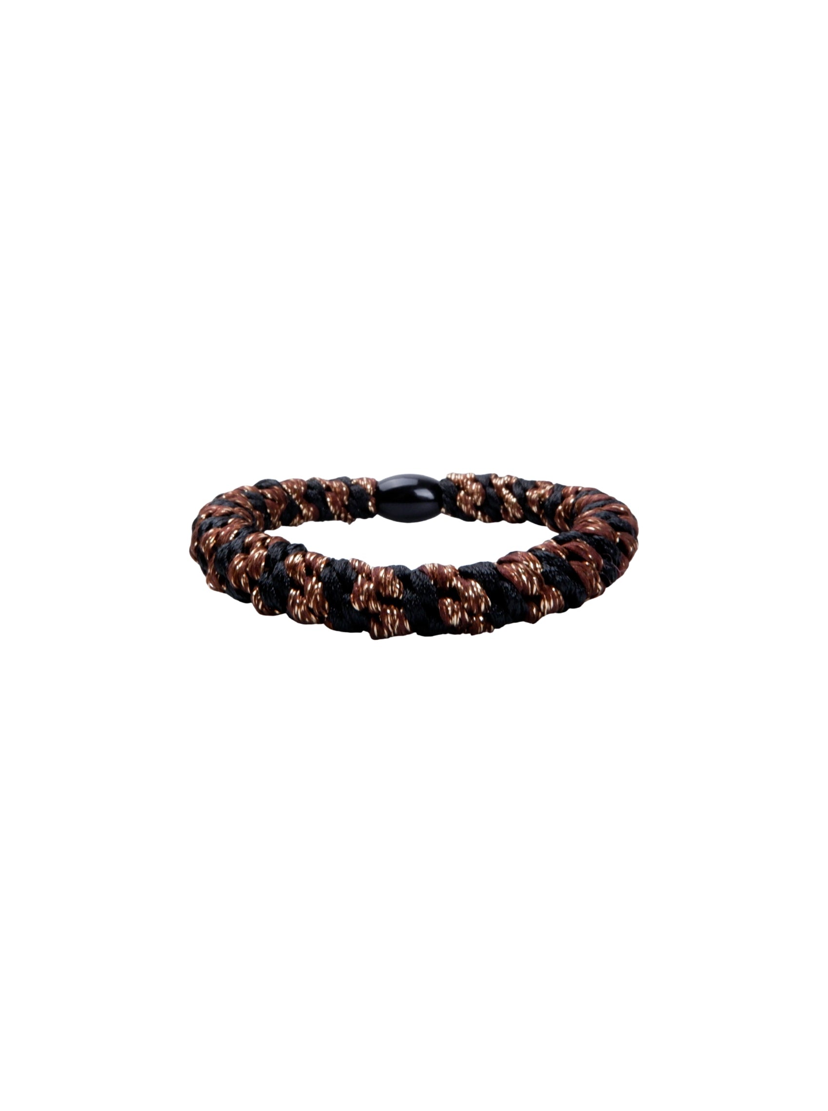 BCKALLY elastic - Black Pale Gold Coloured - Black Colour