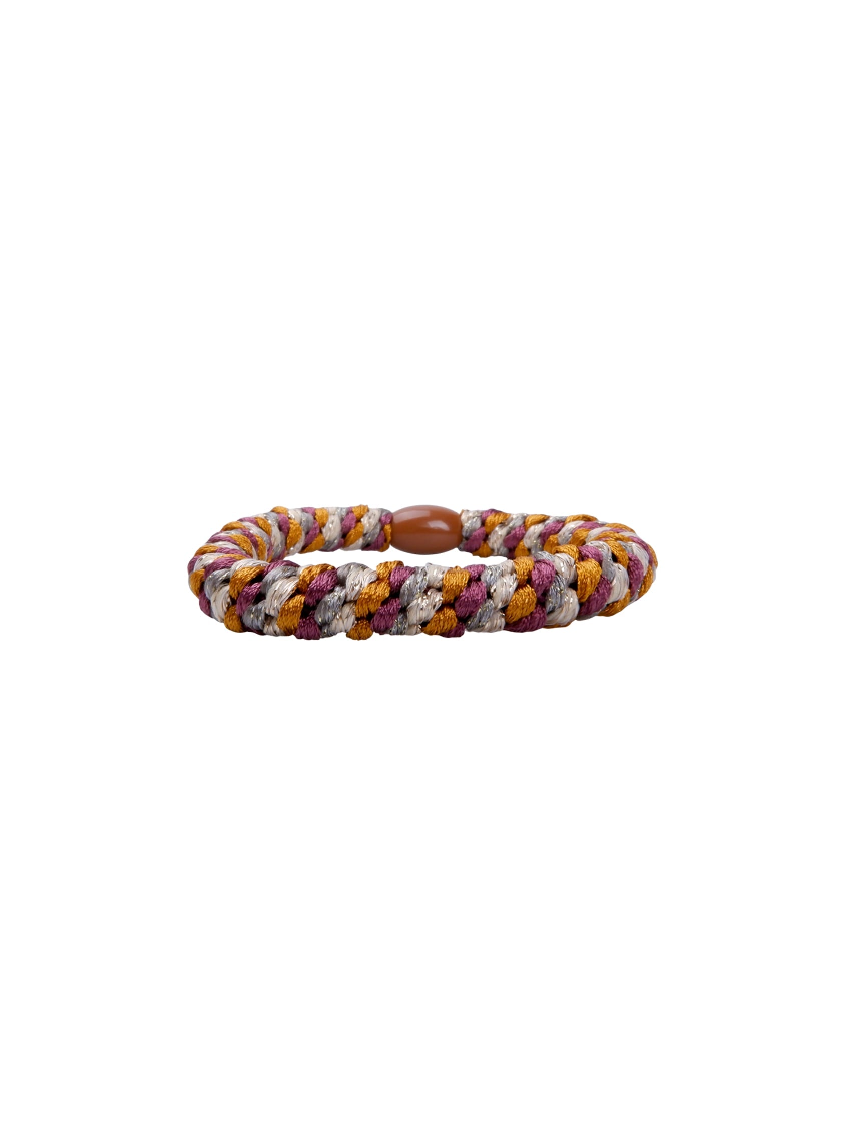 BCKALLY elastic - Rust Glitter Stone - Black Colour