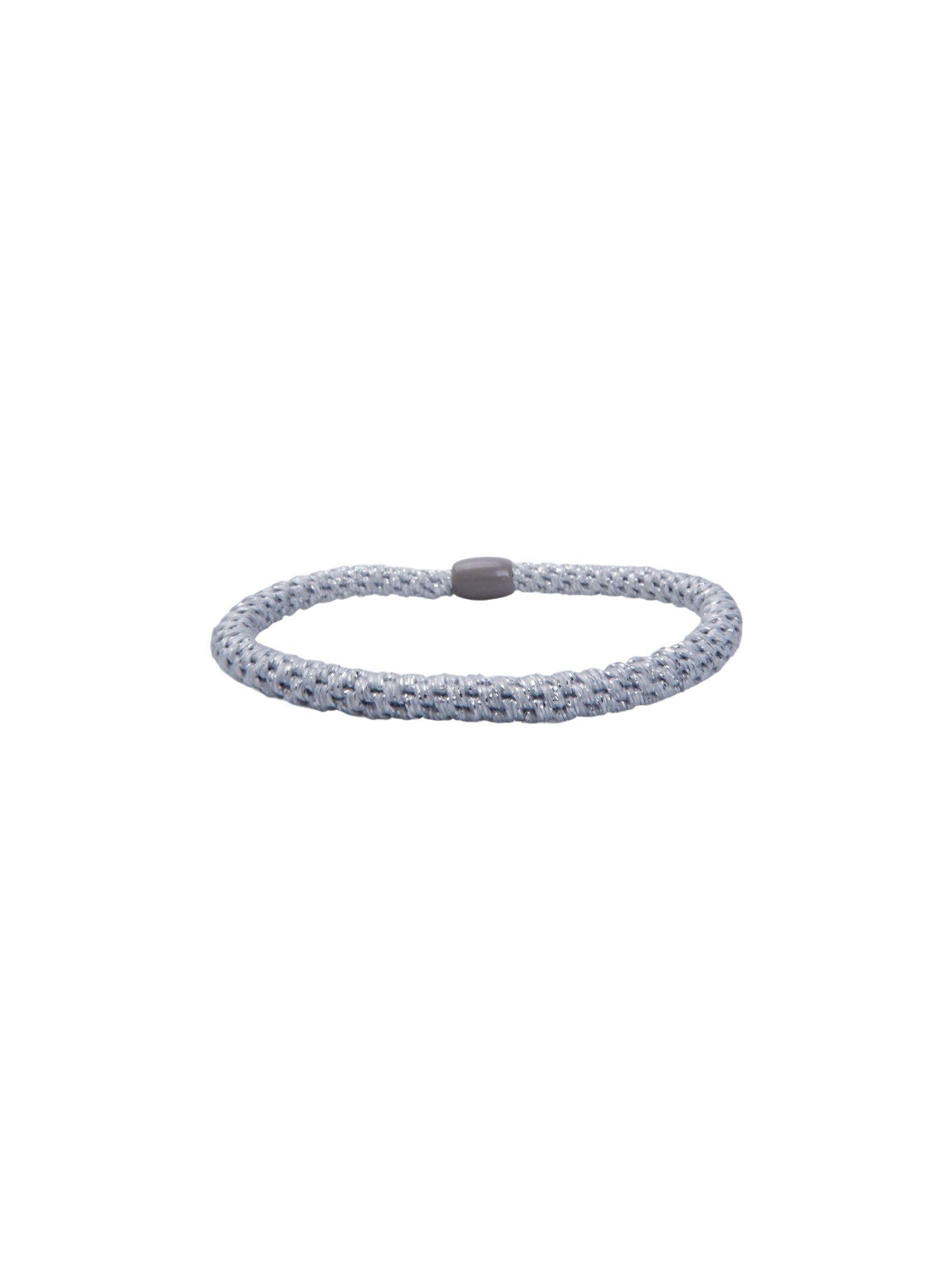 BCKALLY slim elastic - Silver Coloured - Black Colour