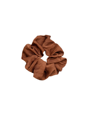 BCMOA Satin-Scrunchie – Coffee