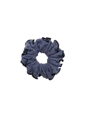 BCTASHJA gestrickter Scrunchie – Jeansblau
