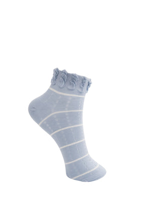 BCPERRI Füßling Socken - Hellblau