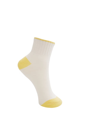 BCLEXIE Ankle Socken - Hellgelb
