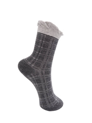 BCCHECKIE Socken - Dunkelgrau