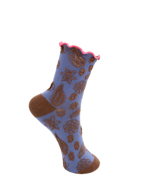 BCFLOW Socke – Jeansblau