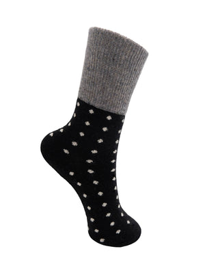 BCALISTA Wollsocke - Schwarz