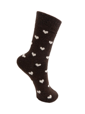 BCFALULA Wollsocken – Coffee