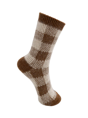 BCPERNILLA Wollsocke - Coffee