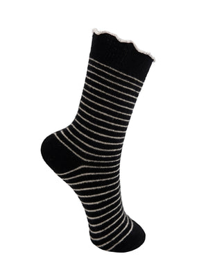 BCBETSEY Wollsocke - Schwarz