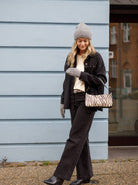 BCGINGER rib hat - Grey - Black Colour