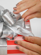 BCZOLA nail stickers - Leo Transparent - Black Colour