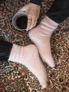 BCRONJA wool sock - Baby Rose - Black Colour