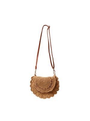 BCCROCHET Minitasche - Natur